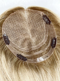 Highlight Ombre Ash Blonde Straight European Virgin Human Hair Jewish Wig