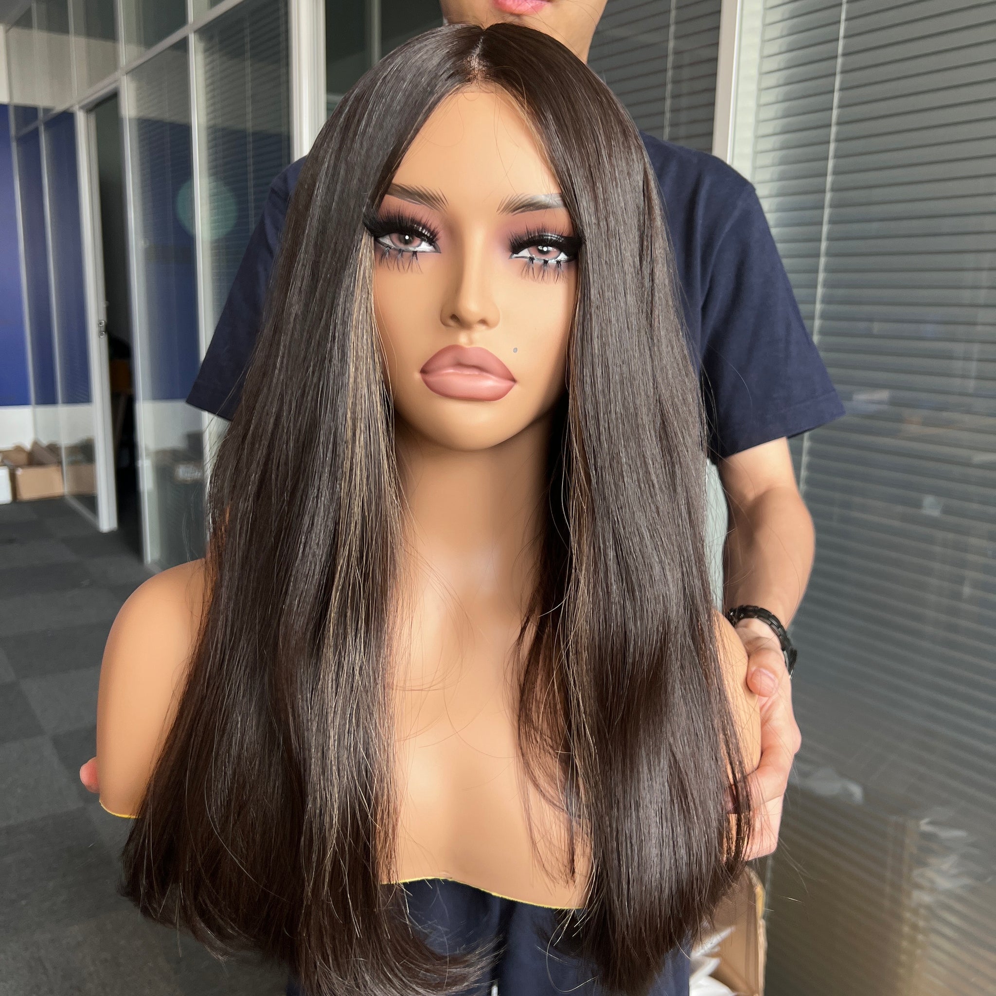 Factory Price European Hair Lace Tops Jewish Wigs Lace Front Custom Wigs Available